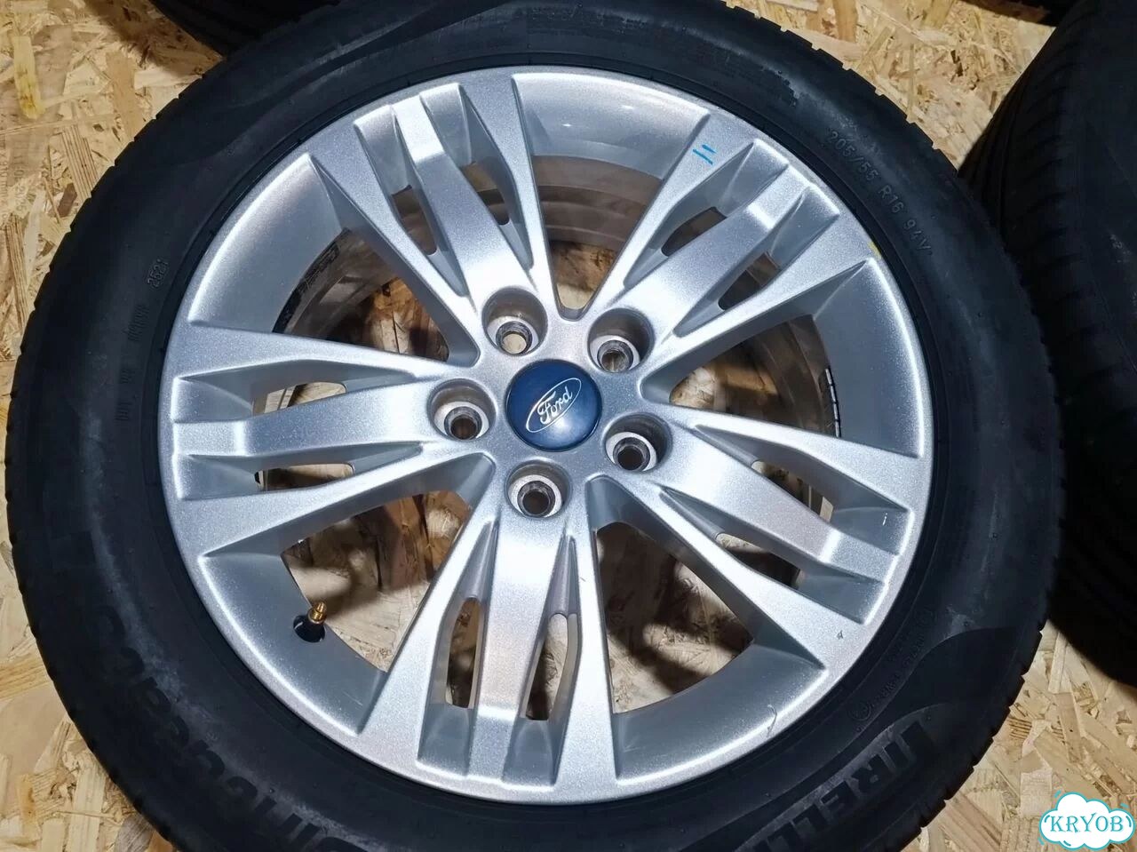 Колеса (шины+диски) Ford 205/55 R16 5x108 фото 5
