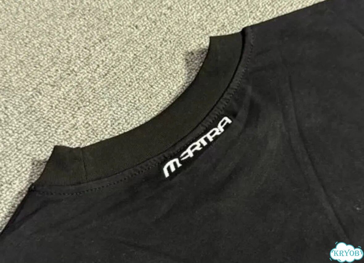 Черная футболка mertra фото 5
