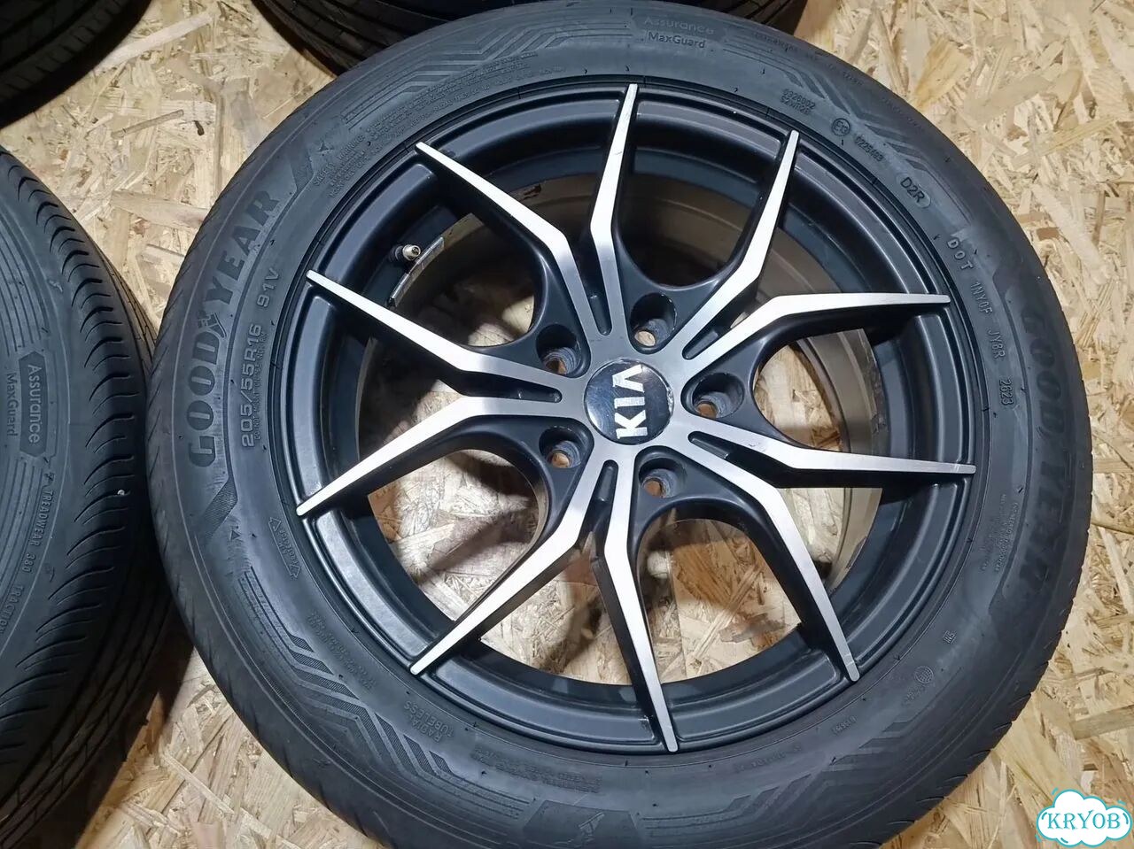 Колеса (шины+диски) KIA 205/55 R16 5x114.3 фото 2