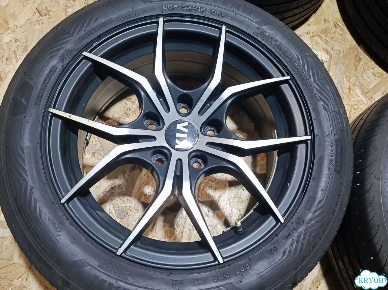 Колеса (шины+диски) KIA 205/55 R16 5x114.3 фото 3