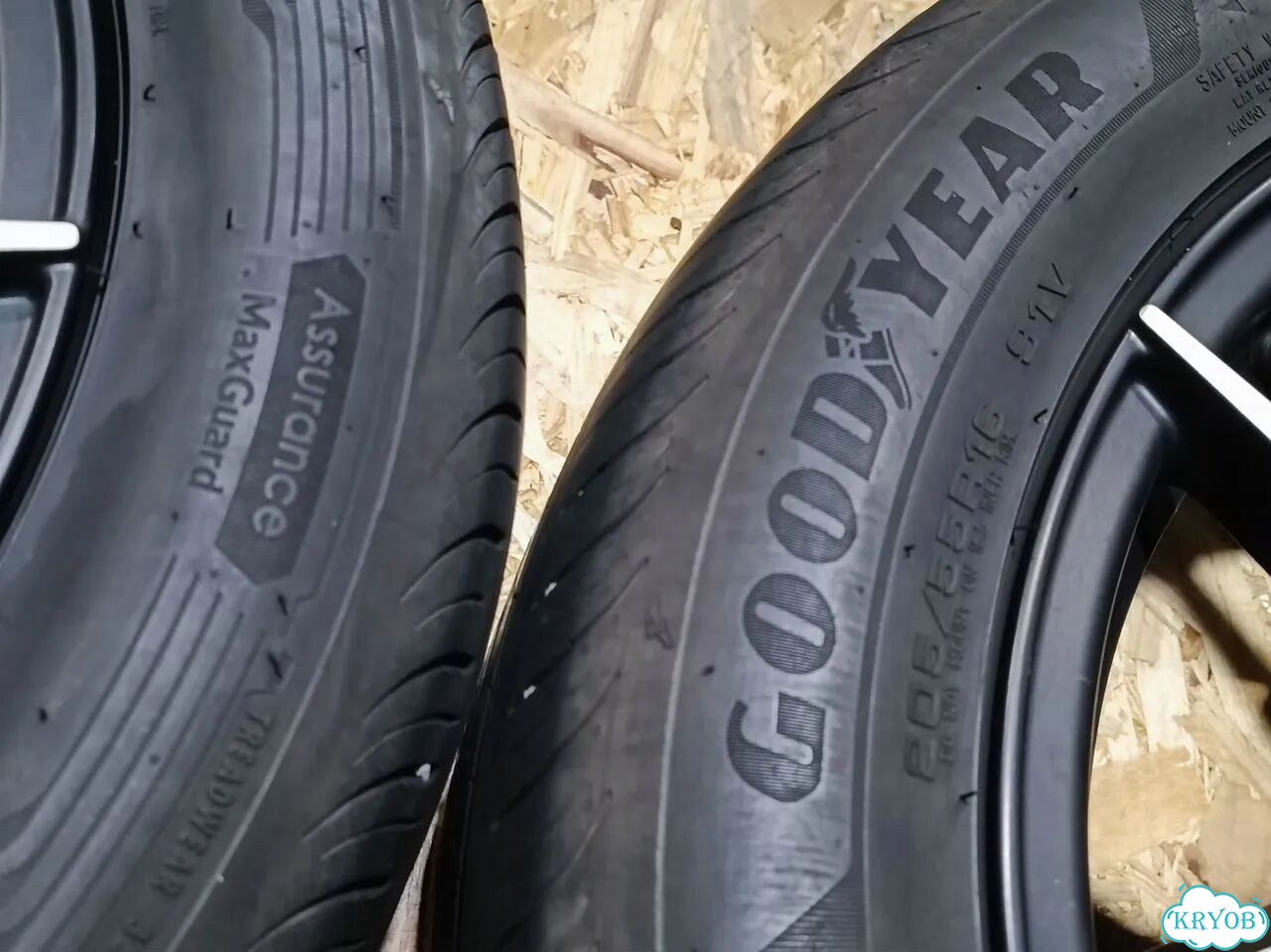 Колеса (шины+диски) KIA 205/55 R16 5x114.3 фото 6