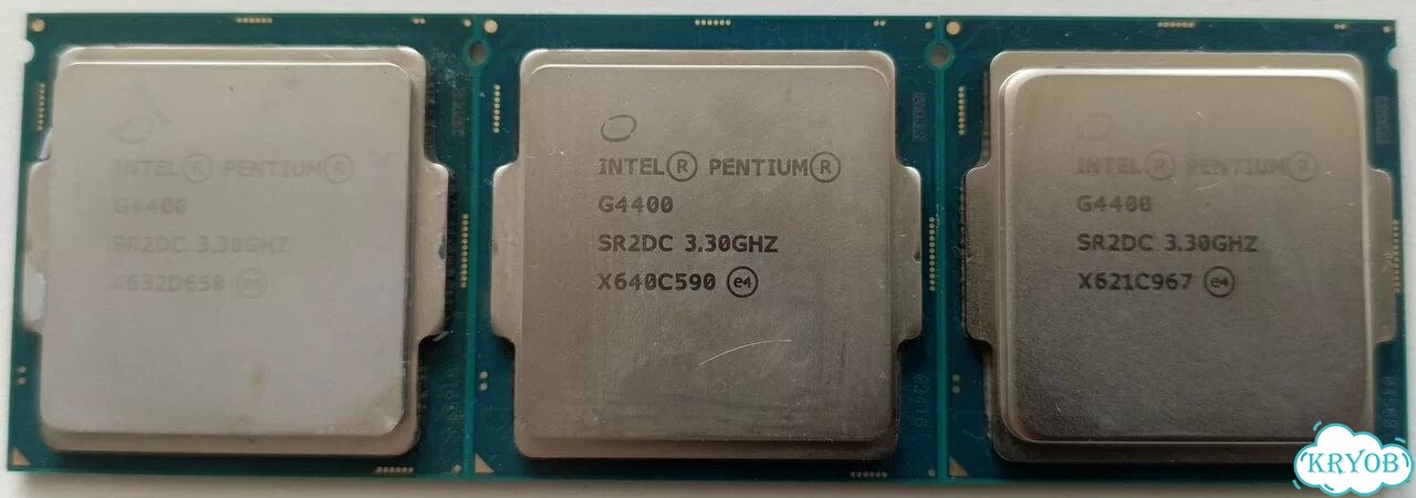 Процессоры LGA 1151 Intel Pentium G4400 - 3 шт фото 1