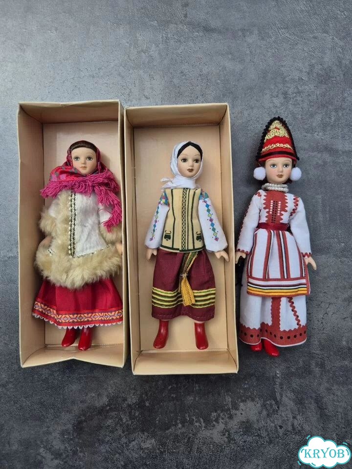 Куклы в народных костюмах фото 1