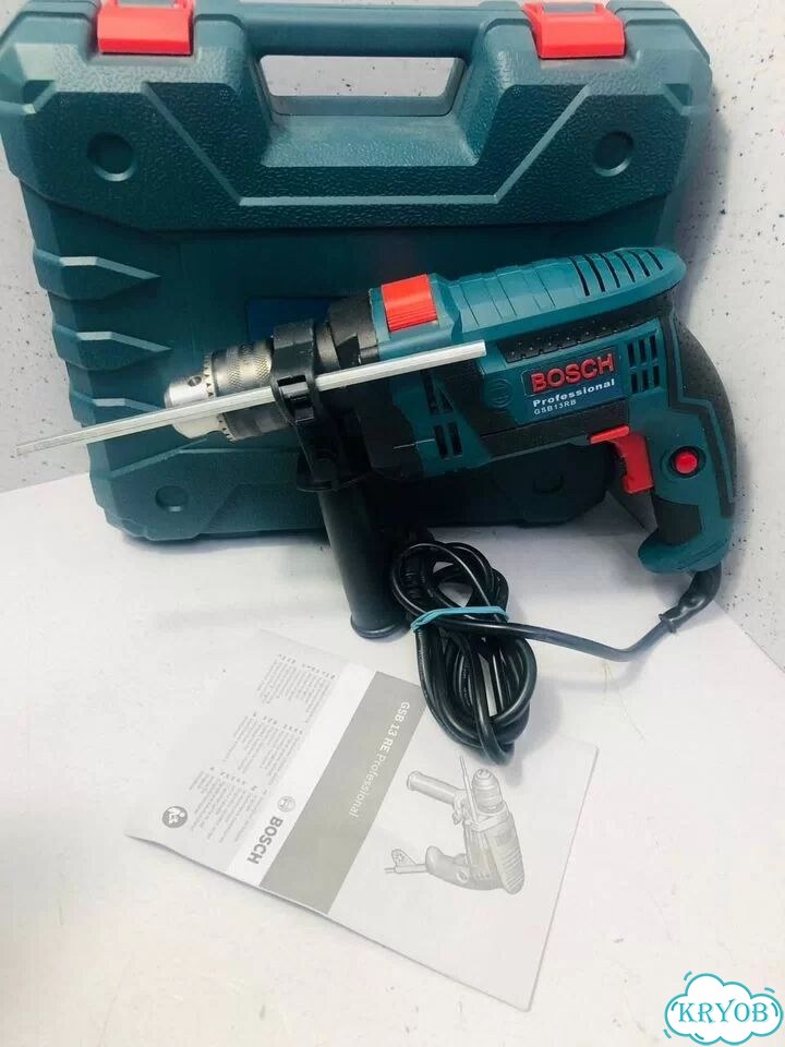Ударная дрель Bosch GSB 13 RB 980W фото 1
