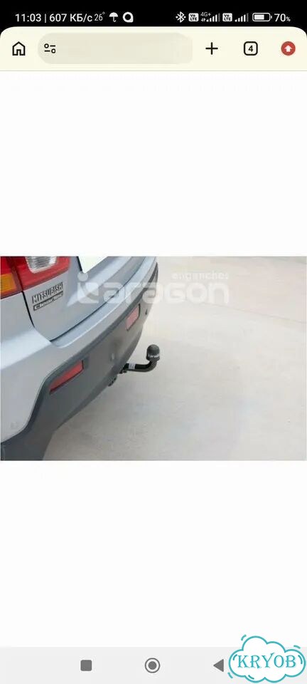 Прицепное устройство mitsubishi ASX фото 1