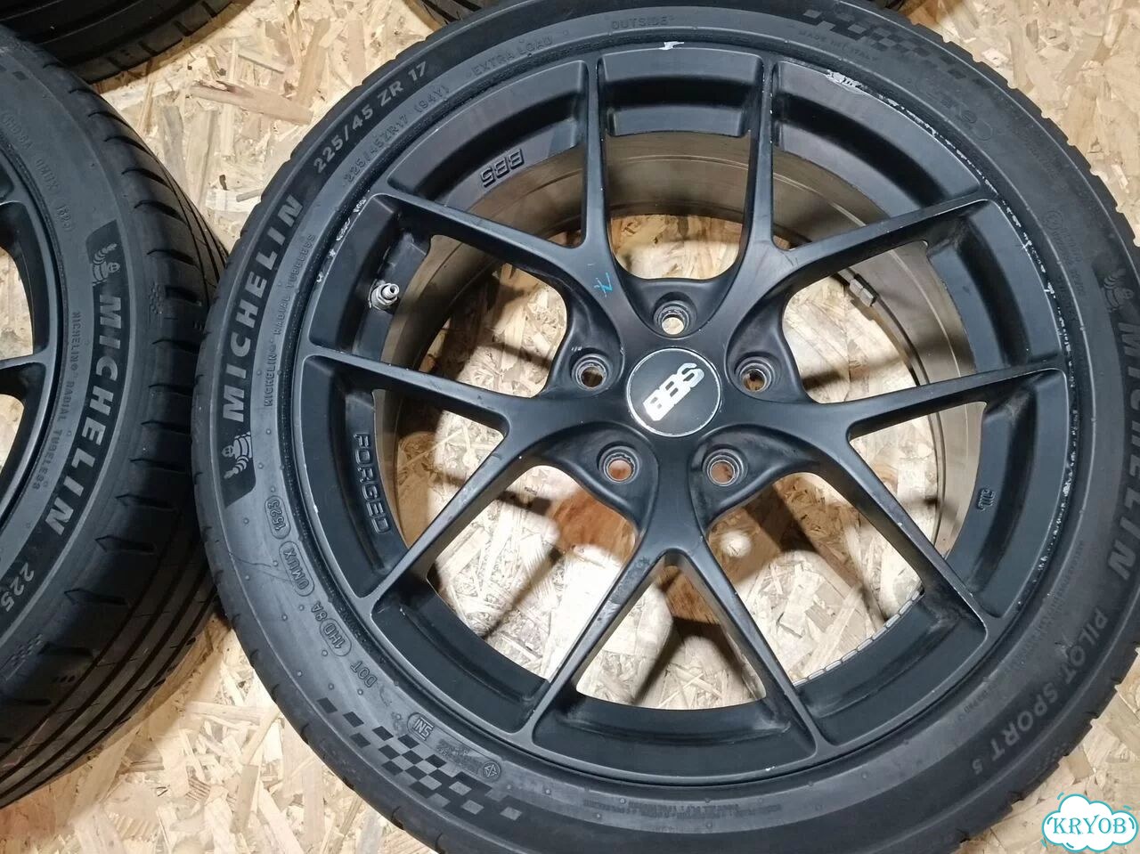 Колеса (шины+диски) BBS 225/45 R17 5x114.3 фото 5