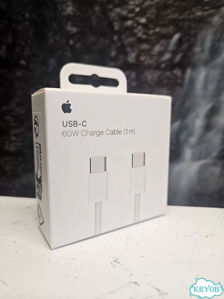 Кабель Apple USB Type-C - USB Type-C белый фото 1