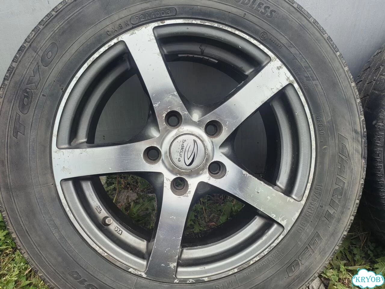 Литые диски Sakura Wheels 2836 15×R15 5×114.3 фото 2
