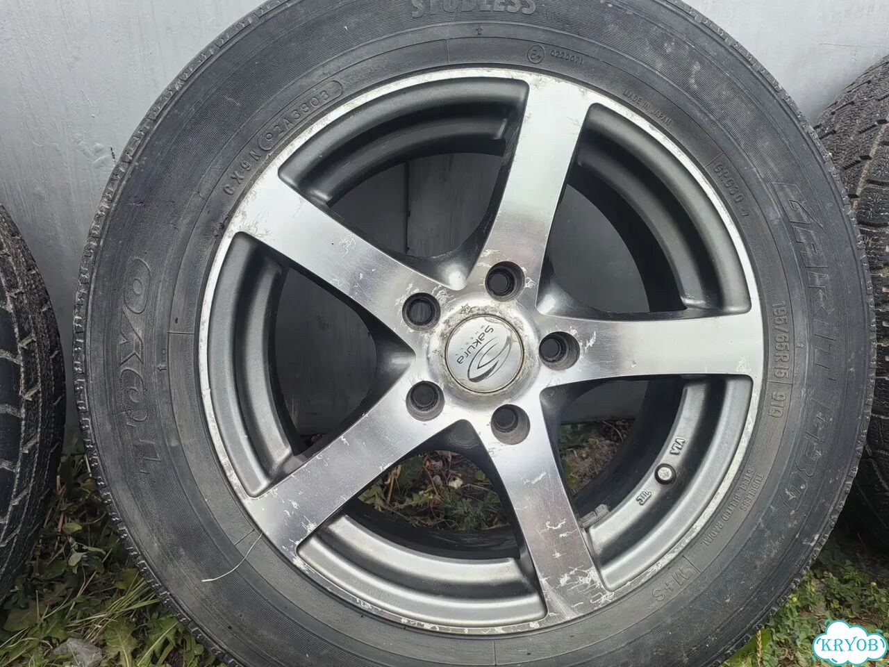 Литые диски Sakura Wheels 2836 15×R15 5×114.3 фото 3