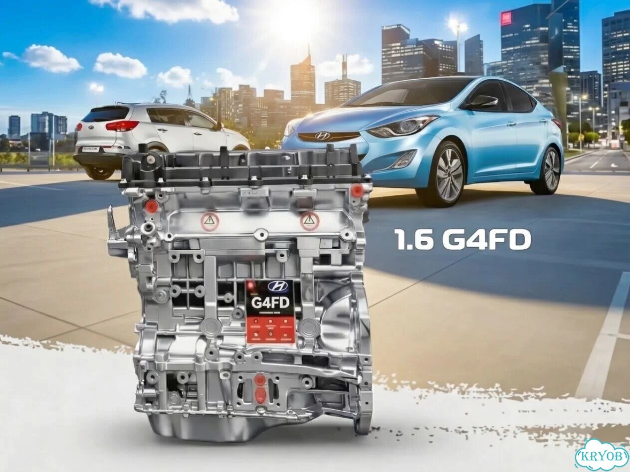 Двигатель g4fd 1.6 kia ceed новый фото 1