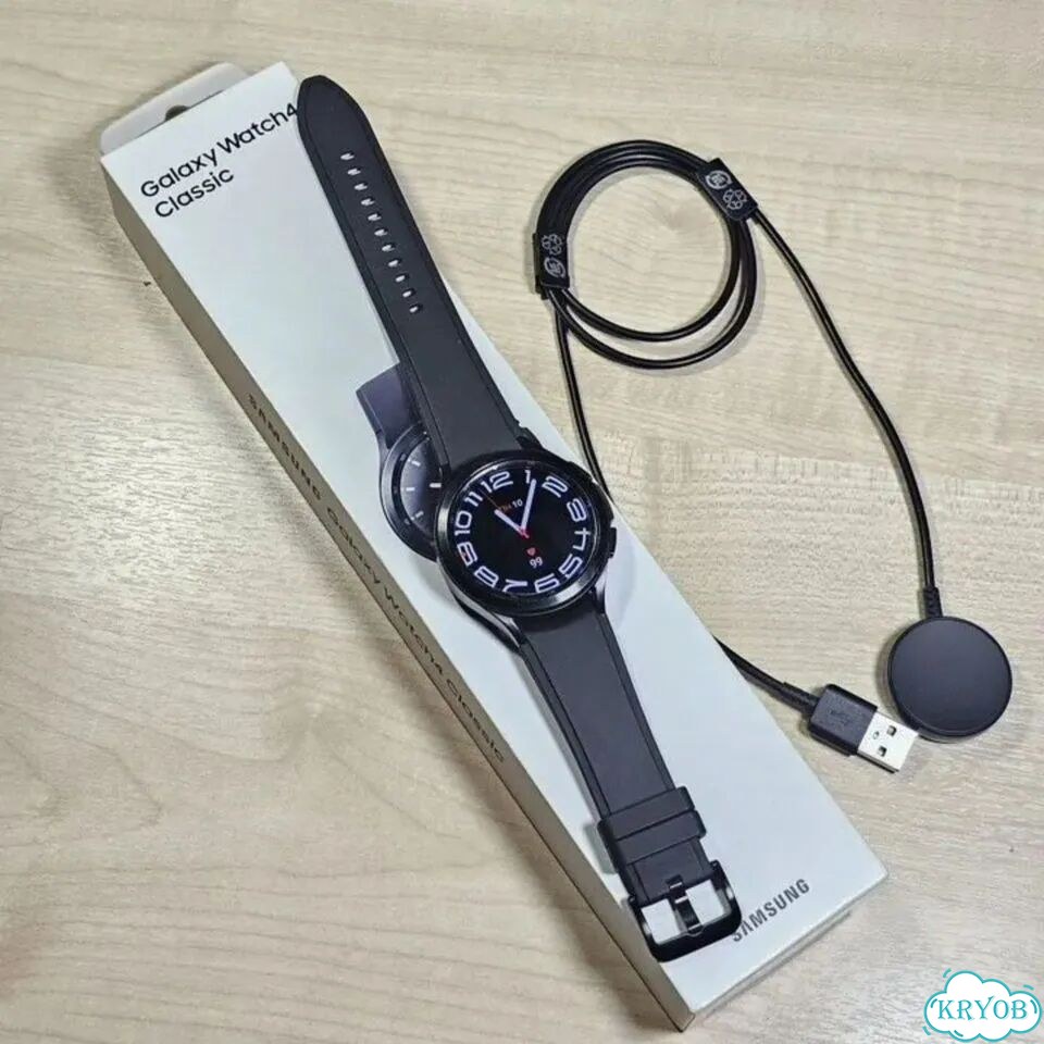 Samsung galaxy watch 4 classic 46мм чёрные фото 1