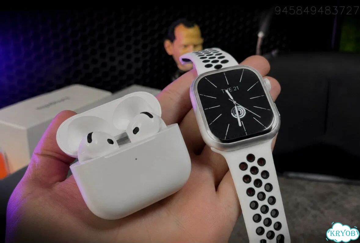 Apple Watch 11 46mm + AirPods 4 ANC (Комплект) фото 1