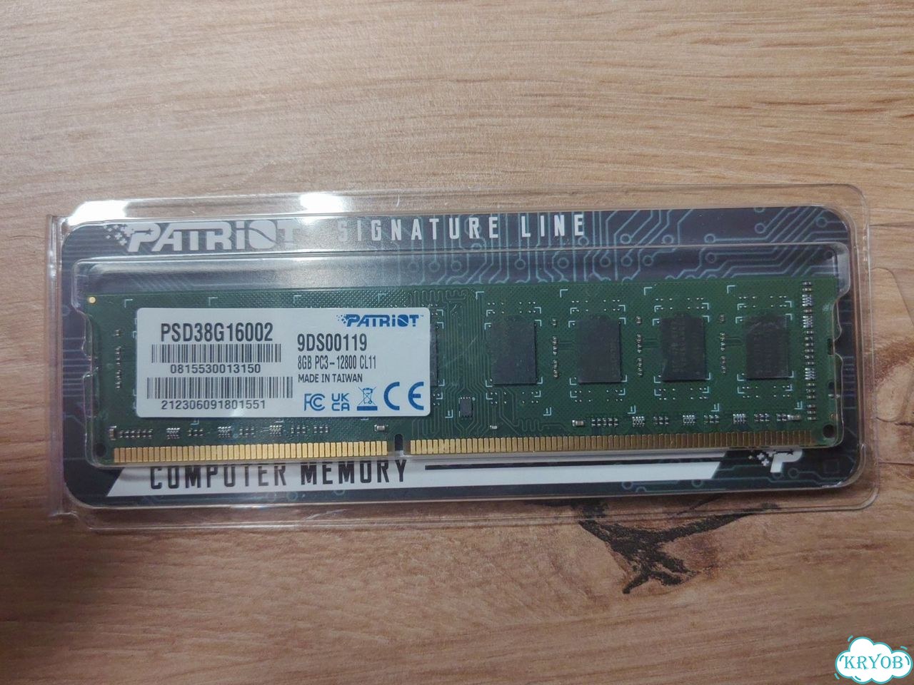 Оперативная память patriot 16gb PSD38G16002 фото 2