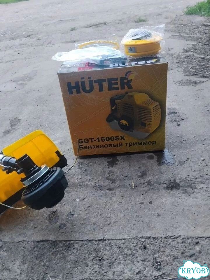 Триммер бензиновый huter фото 2