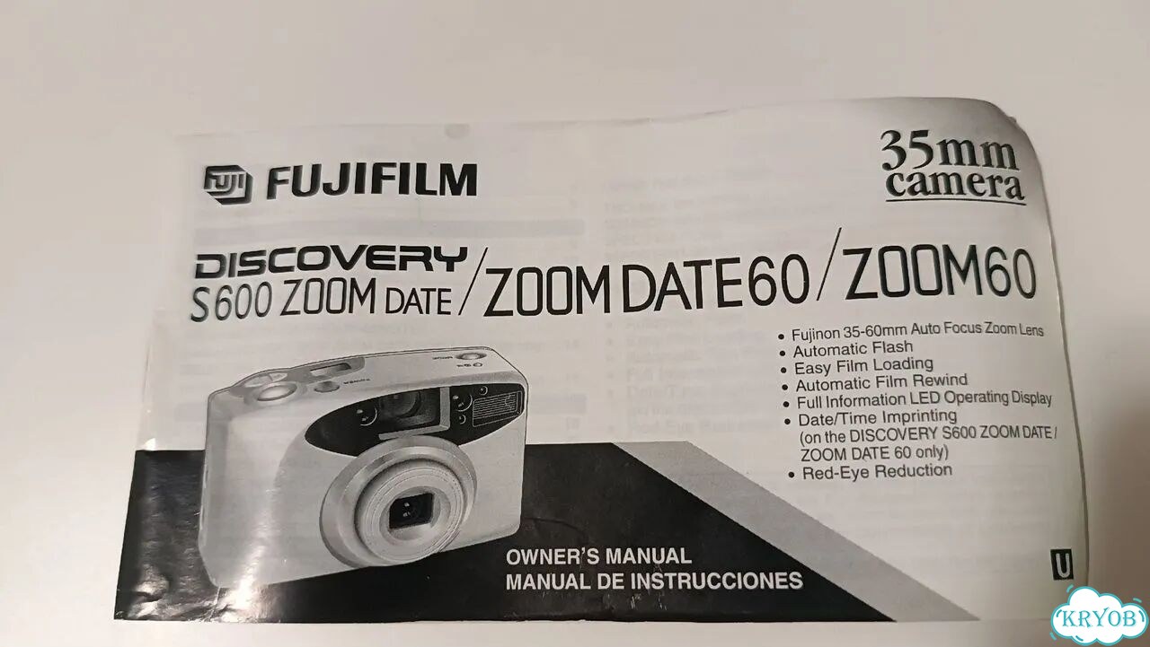 Пленочный фотоаппарат Fujifilm Discovery S600 Zoom фото 7