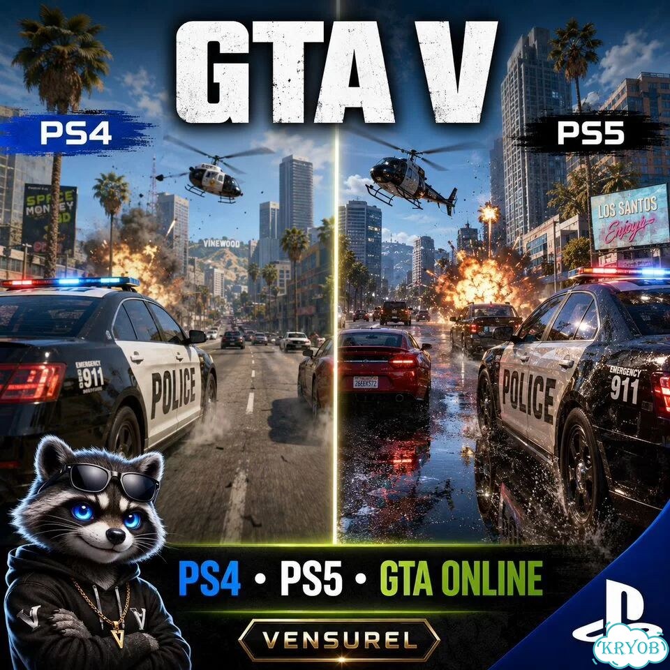 GTA 5 игра PS4/PS5 Лос-Сантос фото 1