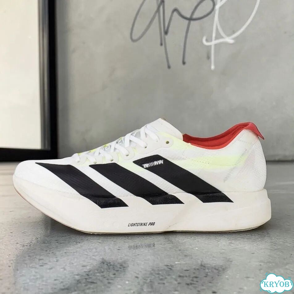 Кроссовки Adidas Adizero Adios Pro 4 White Black фото 1