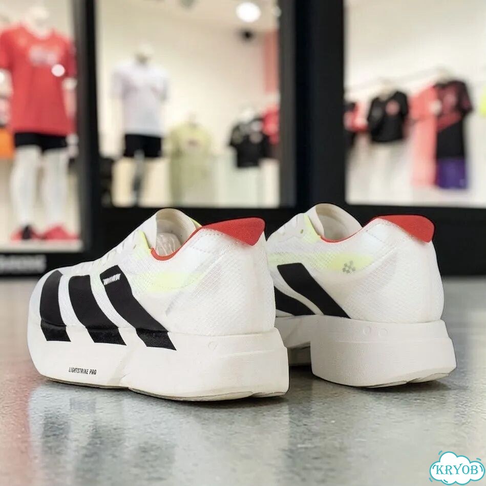 Кроссовки Adidas Adizero Adios Pro 4 White Black фото 3