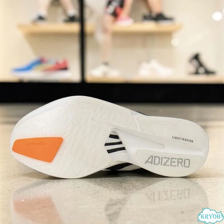 Кроссовки Adidas Adizero Adios Pro 4 White Black фото 4