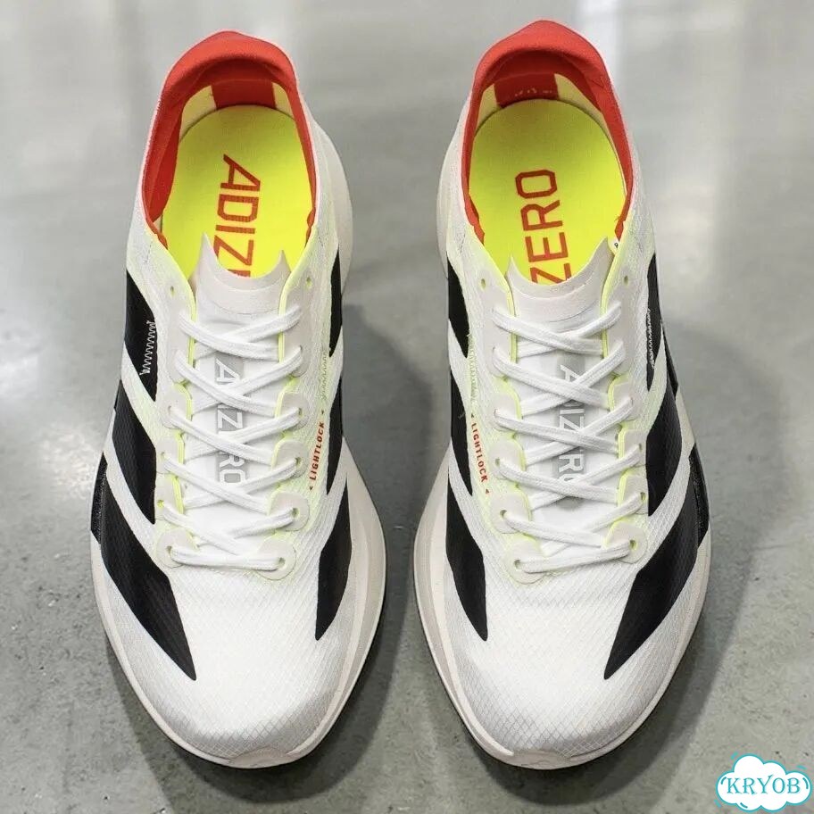 Кроссовки Adidas Adizero Adios Pro 4 White Black фото 7