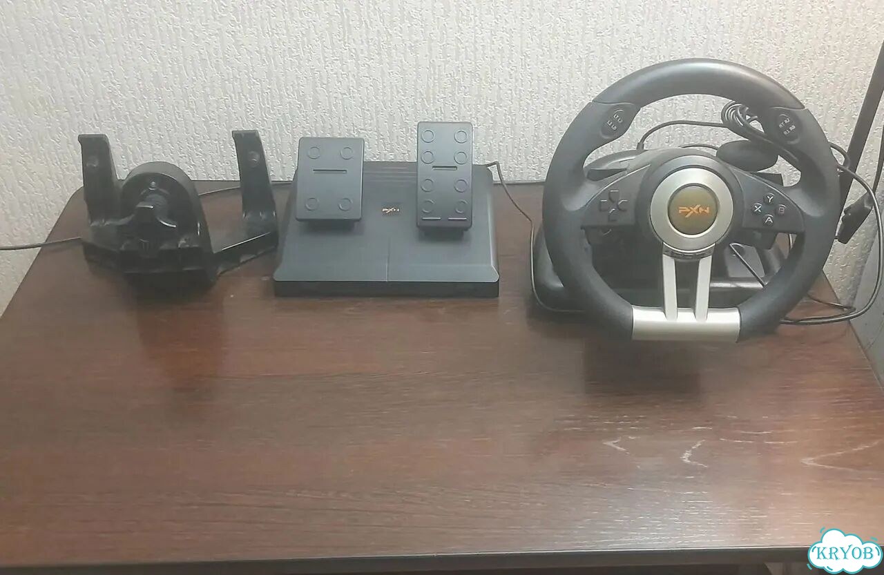 Игровой руль PXN V3 Pro фото 1