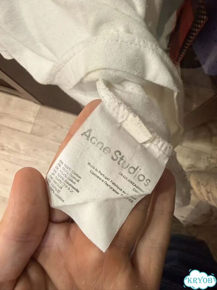 Acne studios футболка фото 3