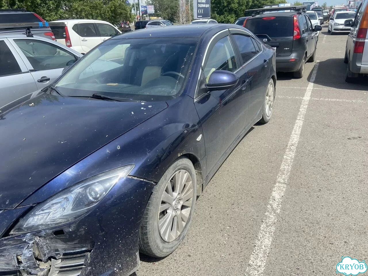 Mazda 6 2.0 AT, 2007, битый, 199 000 км фото 2