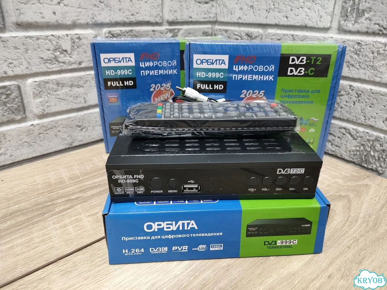Тв приставка орбита HD-999C фото 1