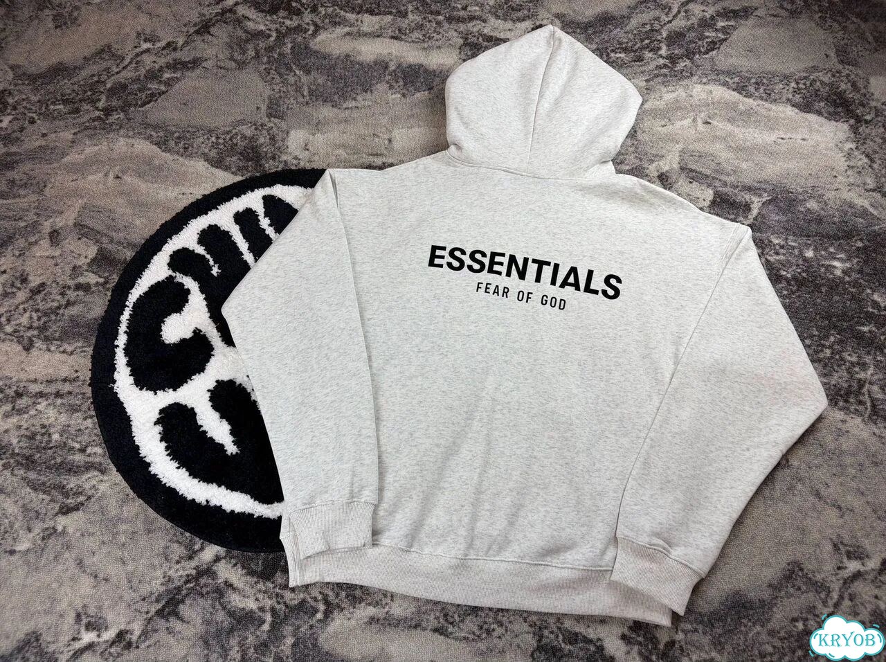 Зип худи essentials премиальное качество мужское фото 2