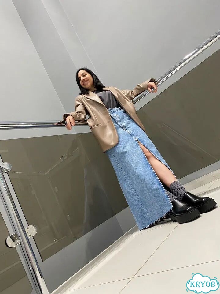 Юбка джинсовая Zara размер S фото 1