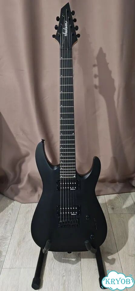 Jackson JS22-7 Dinky DKA HT Satin Black фото 1
