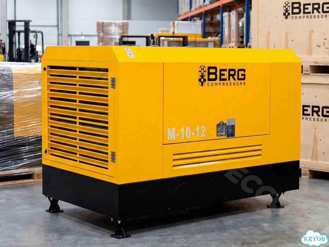 Дизельный компрессор Berg M-10-12 фото 1