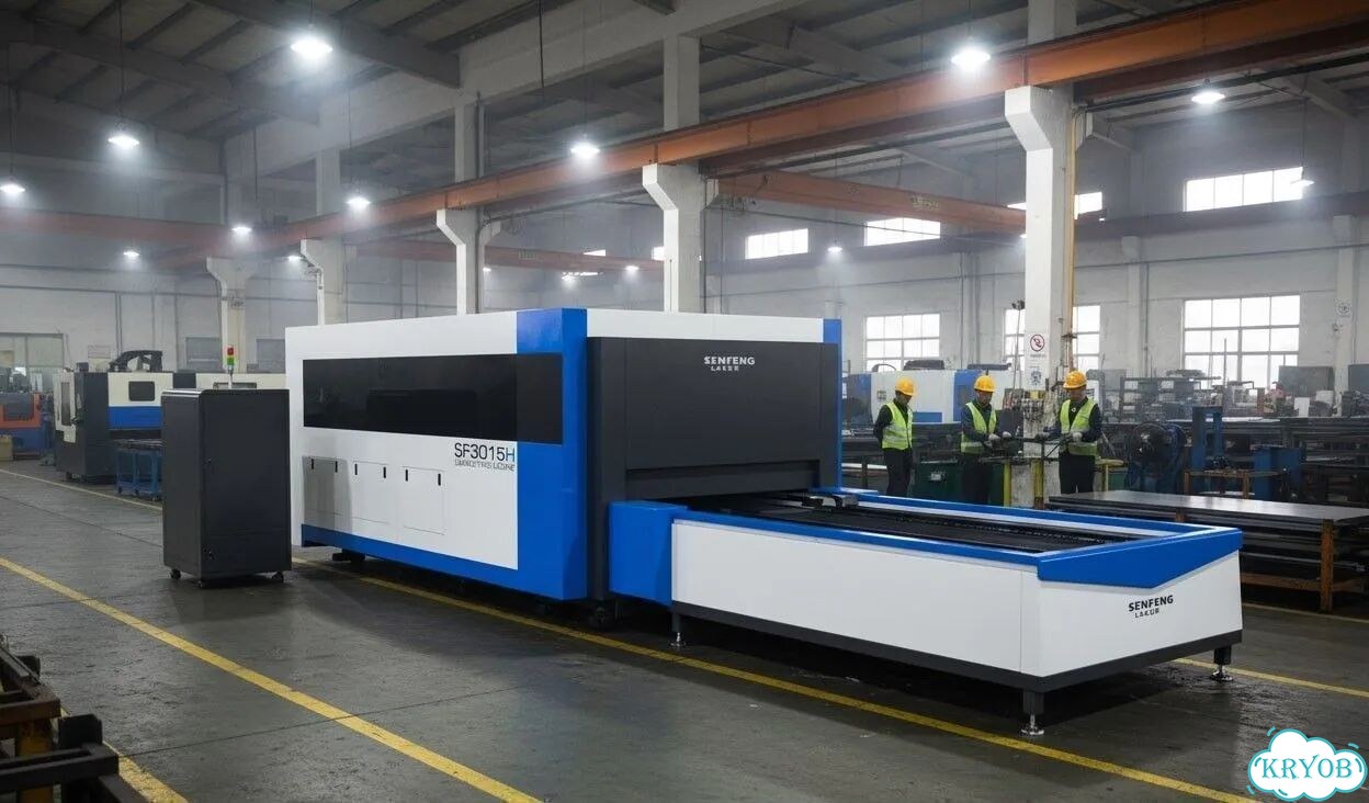 Установка лазерной резки senfeng SF3015HC 6000W фото 1
