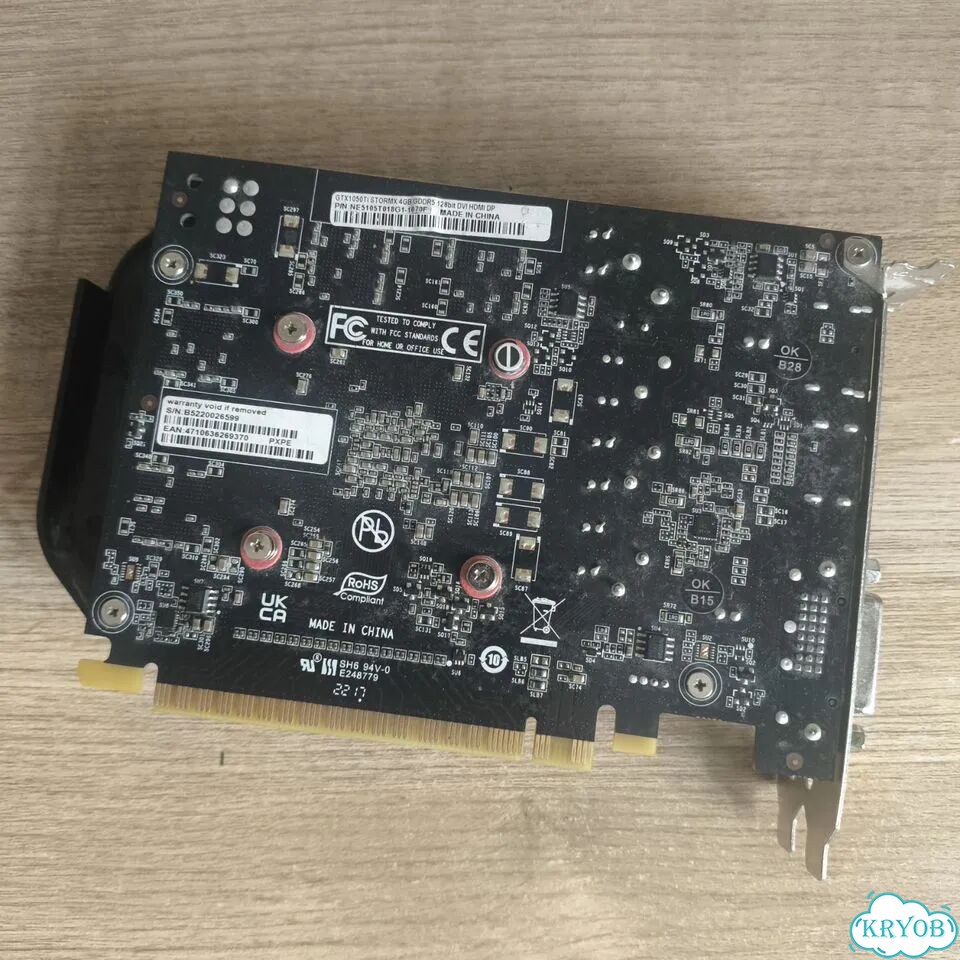 Gtx 1050 ti 4gb фото 2