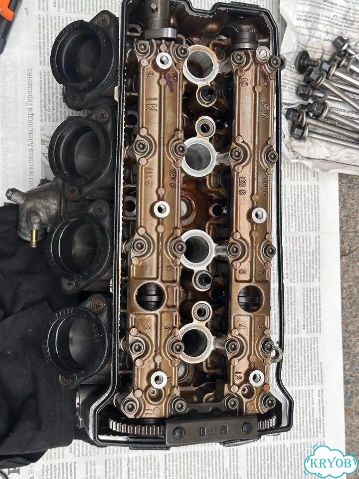 Головка блока цилиндров gsx-r 750 k2 2002 фото 7