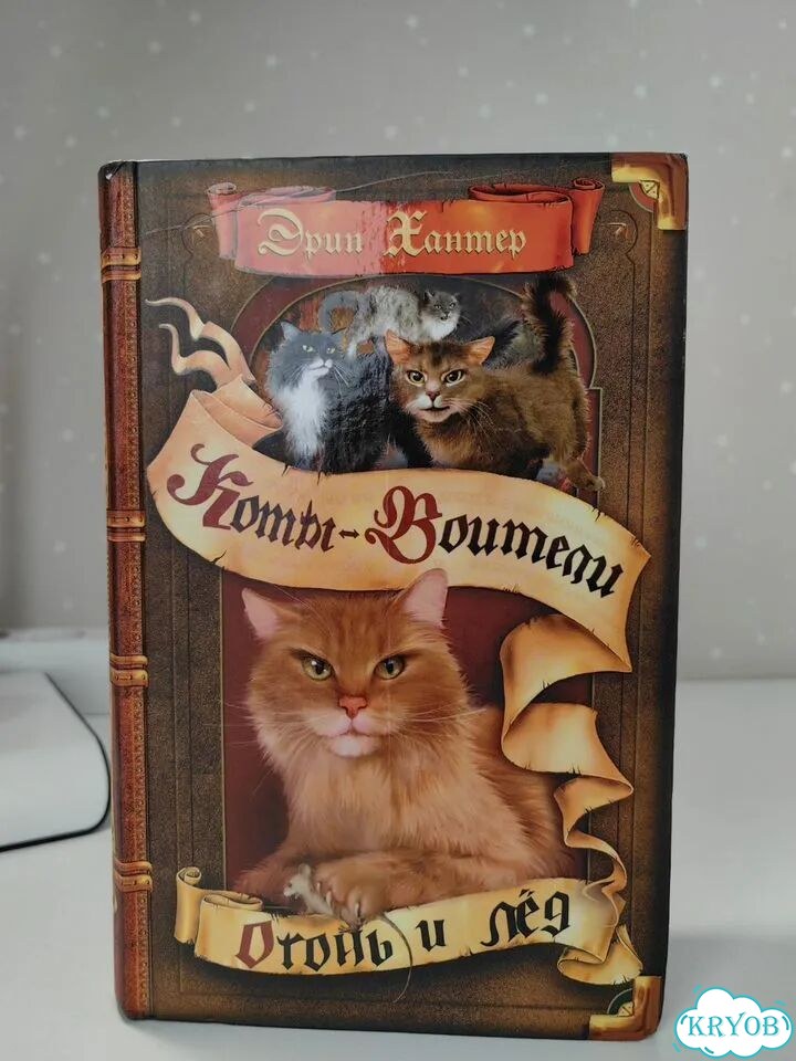 Коты воители:огонь и лёд фото 1