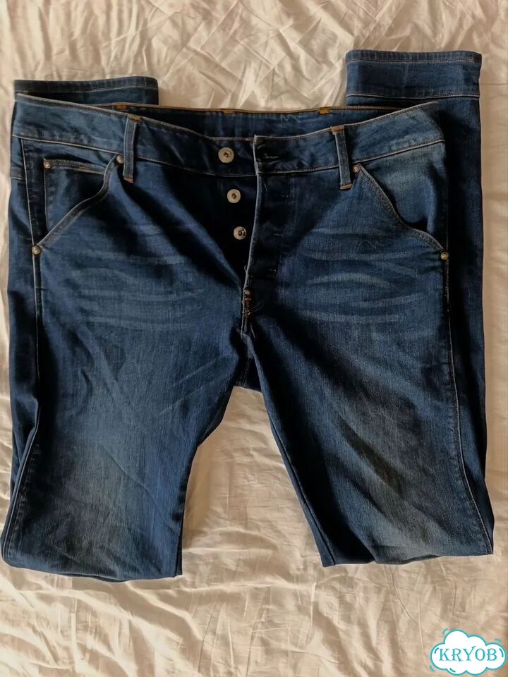 Джинсы мужские на болтах G-Star RAW оригинал фото 8