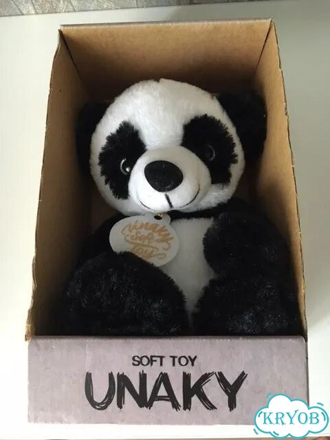 Новая мягкая игрушка панда Soft Toy Unaky фото 2