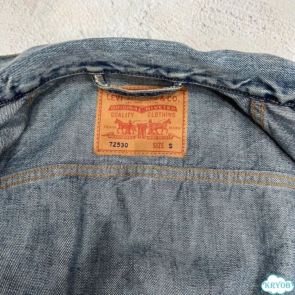 Джинсовая Жилетка Levis Vintage S Оригинал фото 6