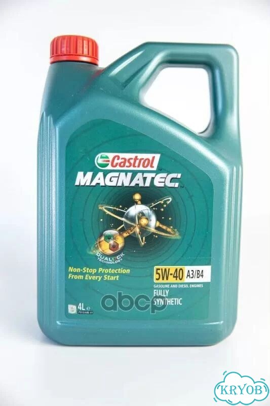 Масло моторное castrol Magnatec 5w40 A3/B4 4л фото 1
