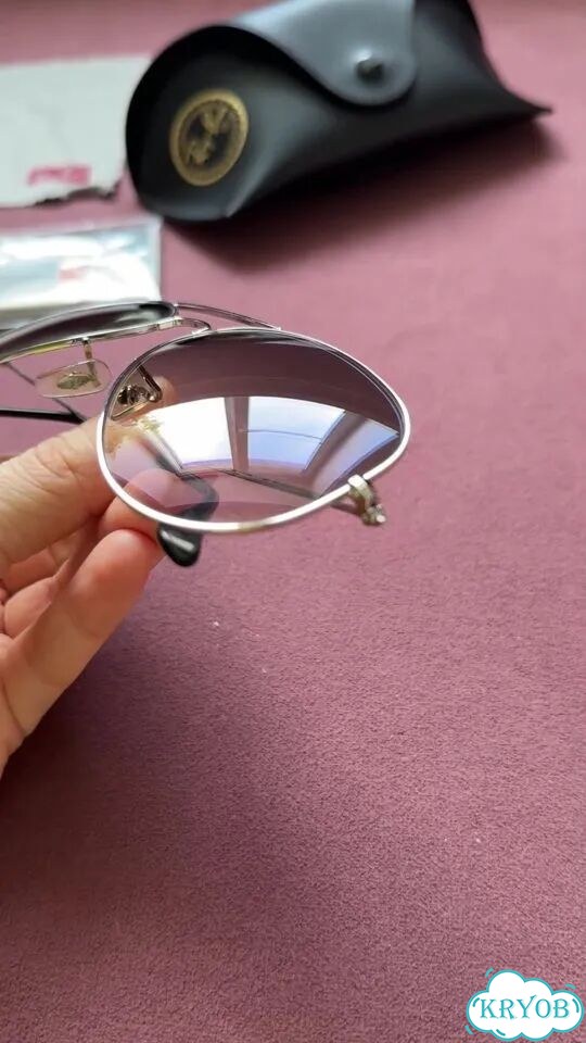 Очки Ray Ban Aviator Large Metal оригинал новые фото 1