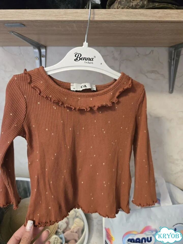 Джинсовый комбинезон zara 92 фото 3