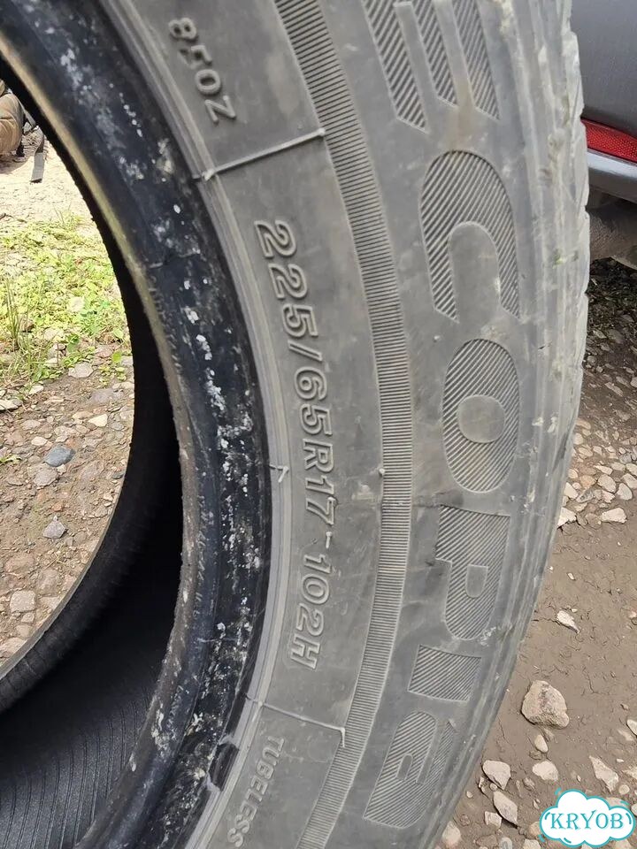 Bridgestone Ecopia EP850 225/65 R17 102H фото 4