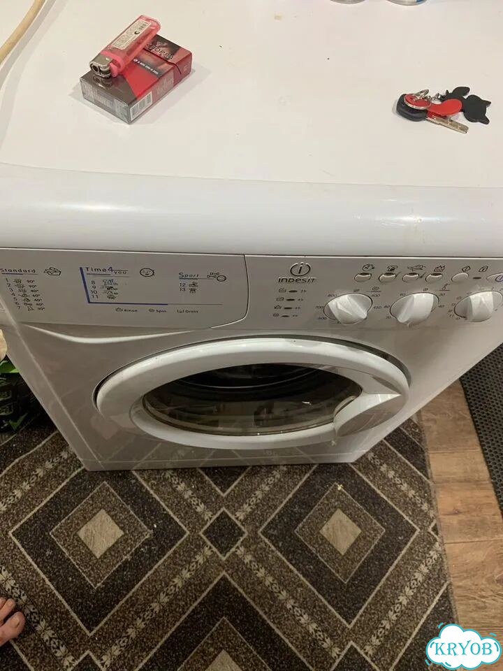 Стиральная машина бу indesit 5 кг фото 2