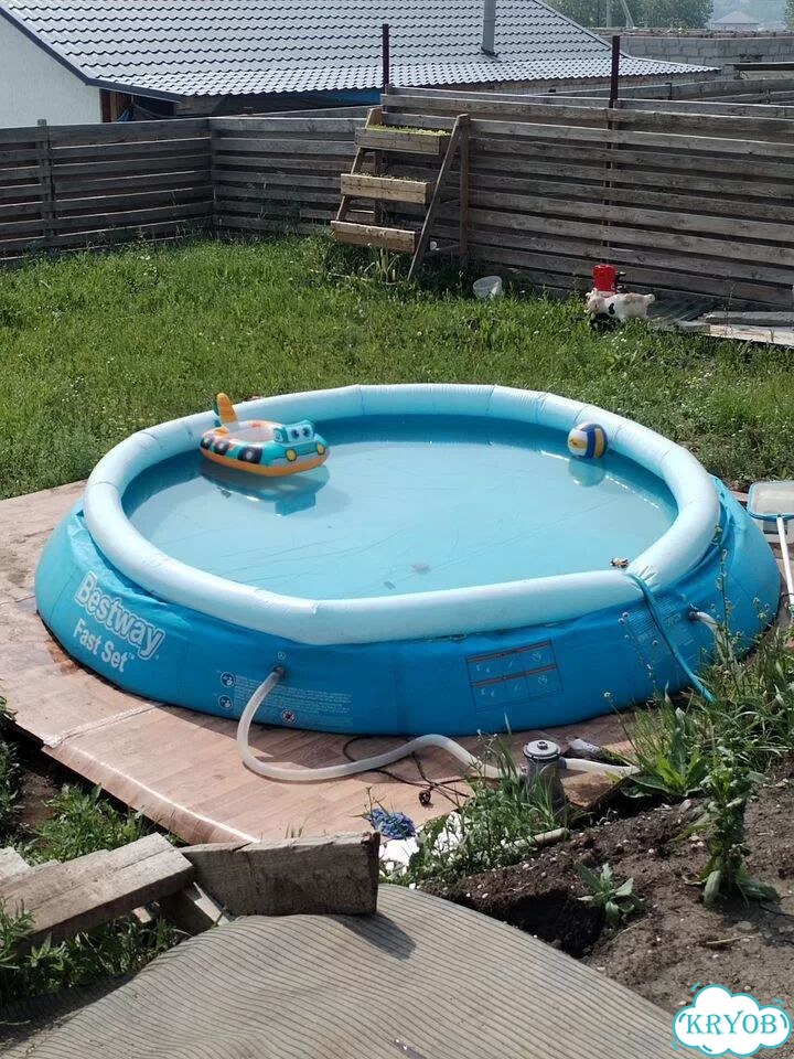 Надувной бассейн фото 1