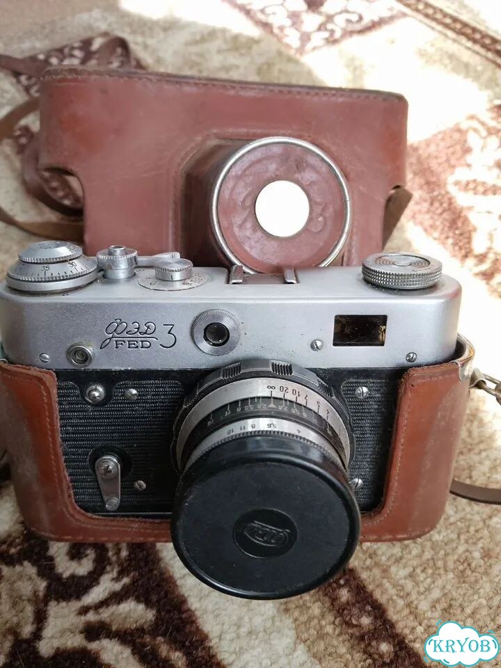 Пленочный фотоаппарат фэд 3 фото 1
