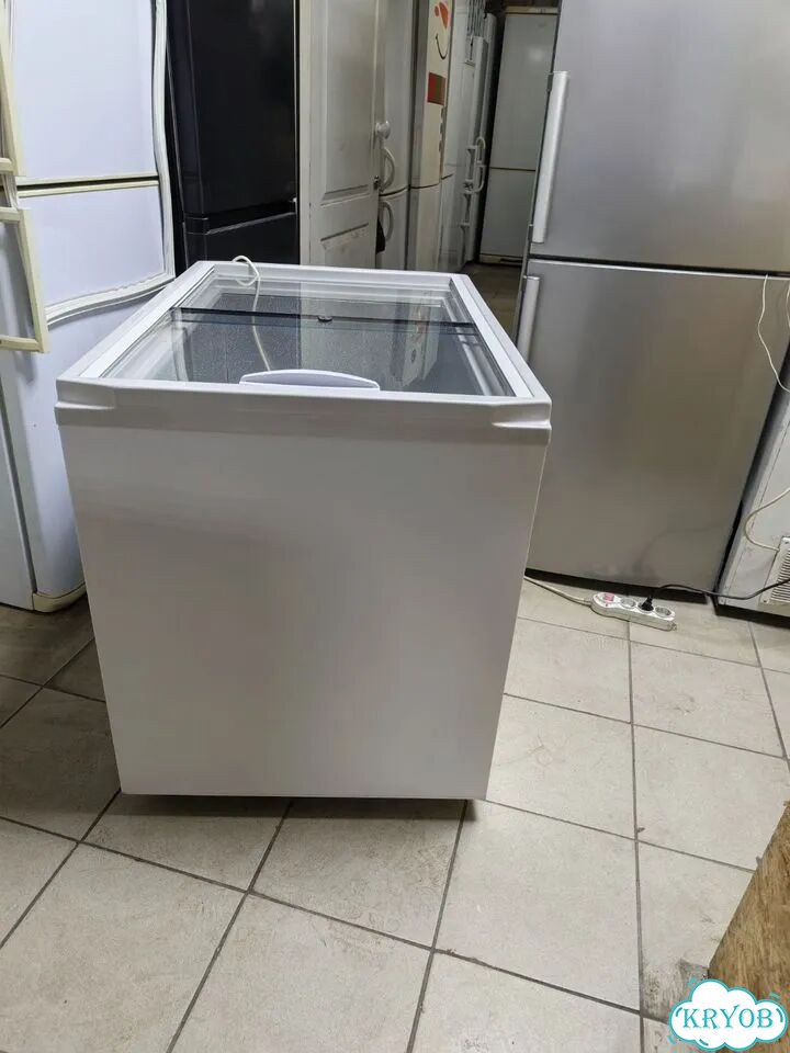 Морозильный ларь со стеклянной крышкой, Бирюса 260 фото 4