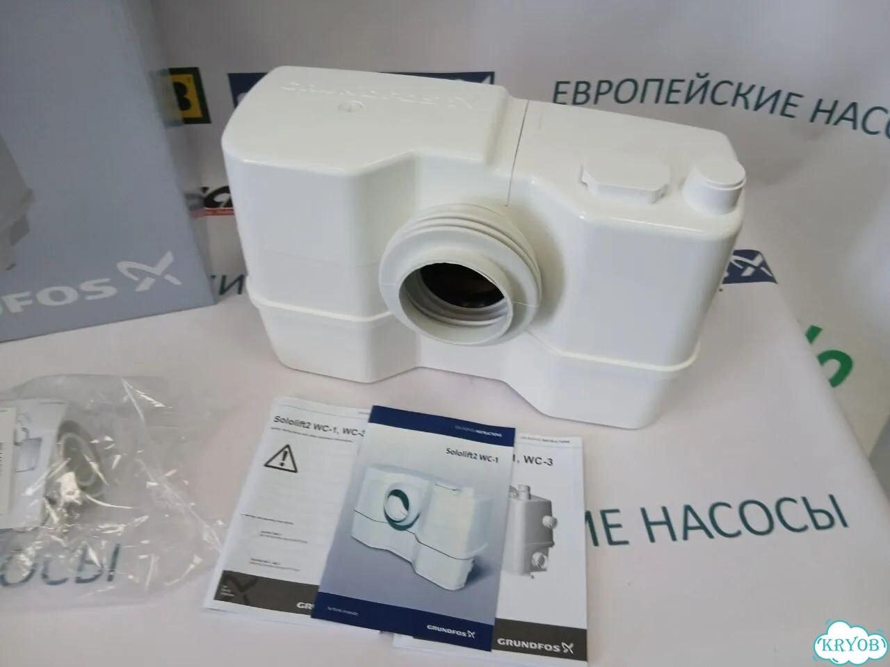Канализационная установка Grundfos Sololift 2 WC1 фото 1