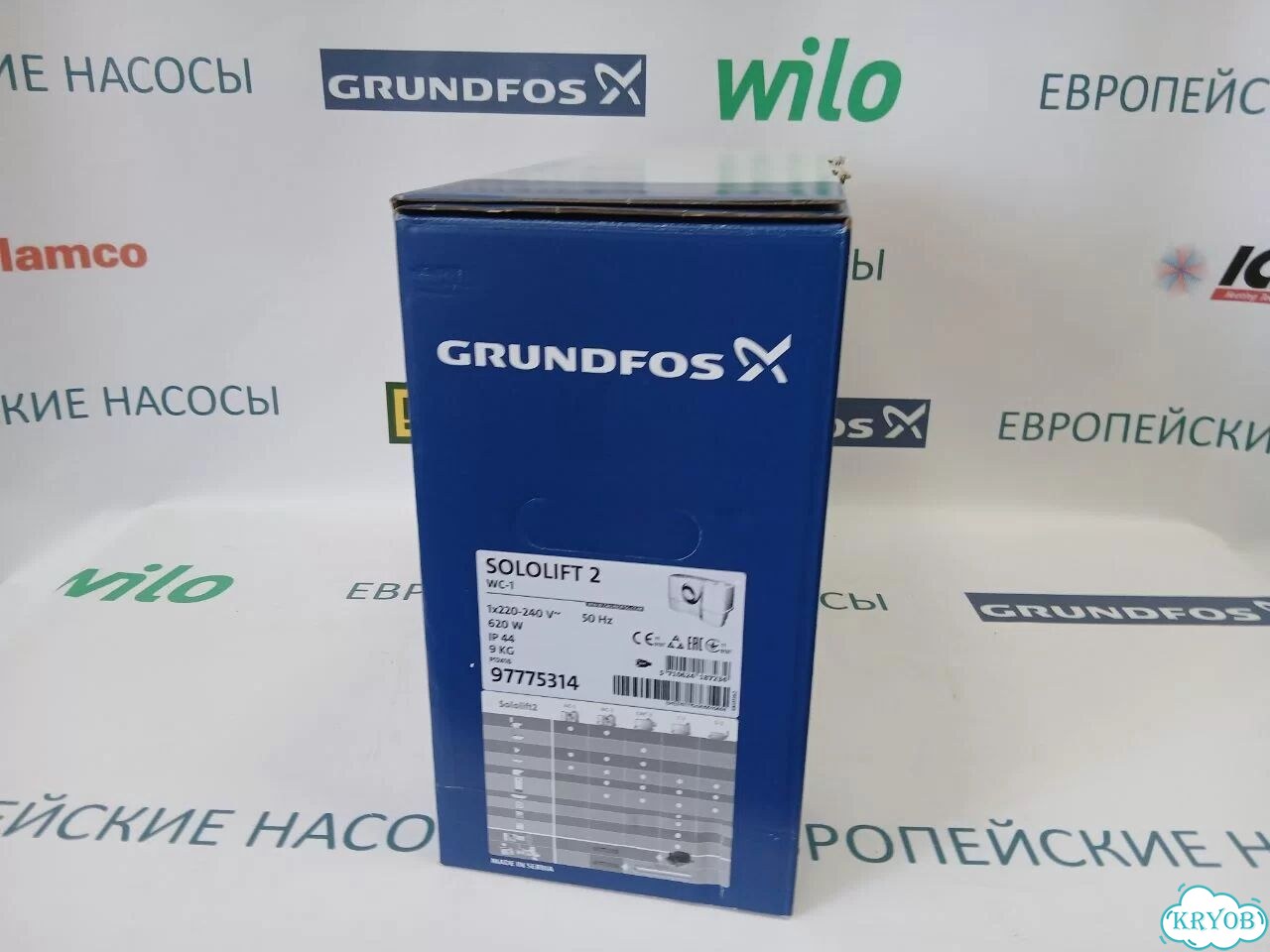 Канализационная установка Grundfos Sololift 2 WC1 фото 5