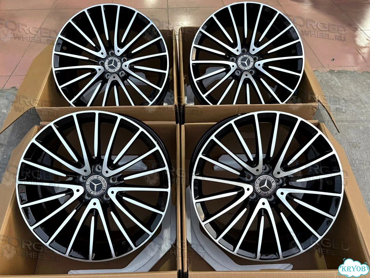 Кованые диски Mercedes-Benz 9.5×R19 5×112 фото 1